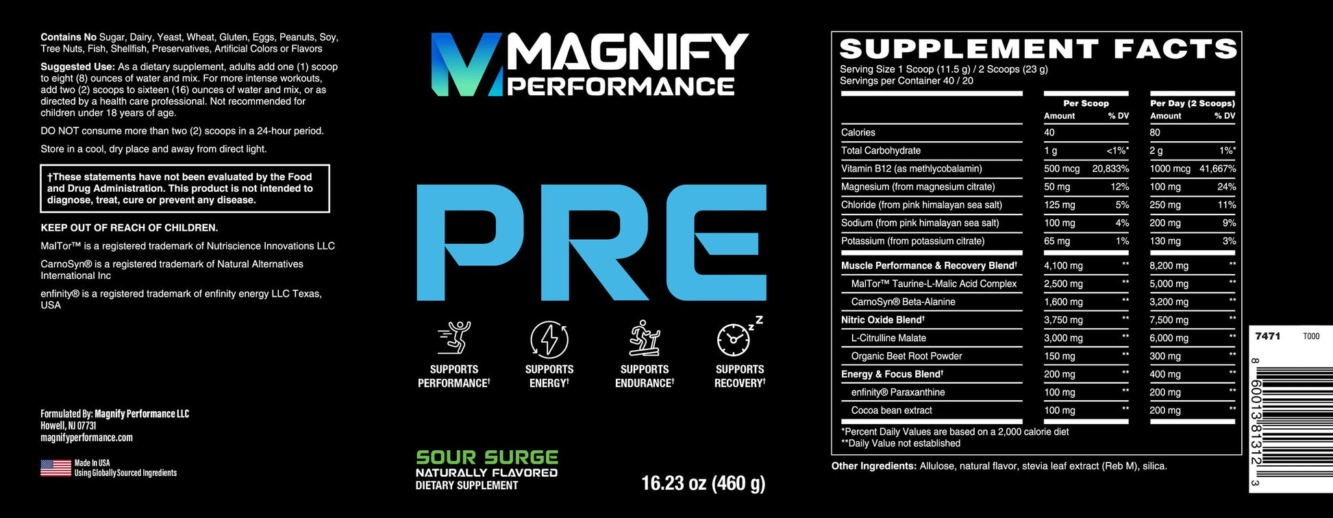 magnify PRE